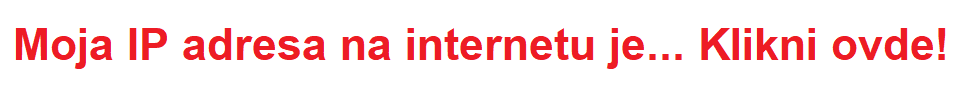 Moja IP adresa